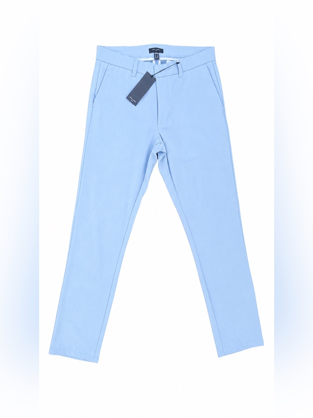 New Look Men’s Super Skinny Suit Pants Light Blue W32 L32 New With Tags